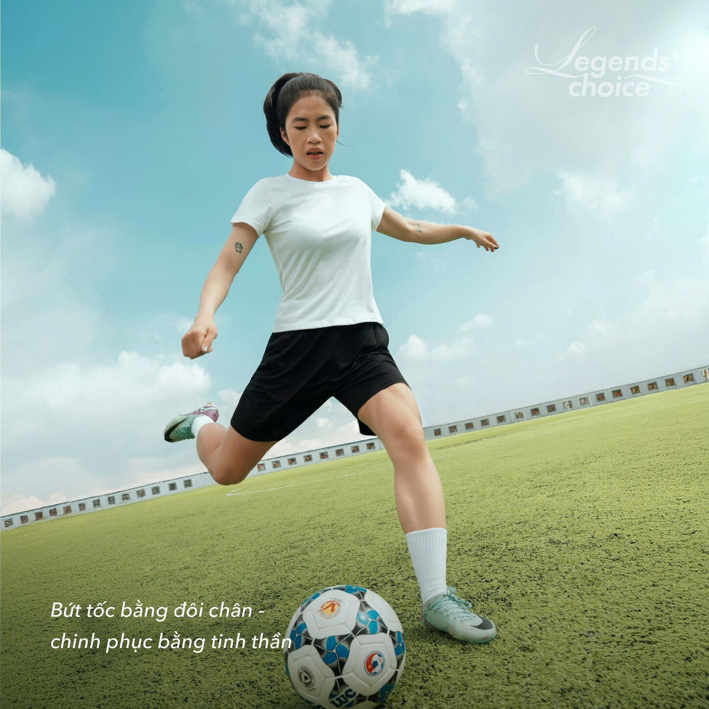 ONOFF đồng hành cùng cầu thủ Thanh Nhã trên hành trình chinh phục đỉnh cao